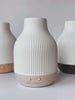 Essential Oil Diffuser | Ceramic and bamboo Ultrasonic Diffuser | Black, Bamboo, White Colors Available