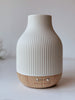 Essential Oil Diffuser | Ceramic and bamboo Ultrasonic Diffuser | Black, Bamboo, White Colors Available