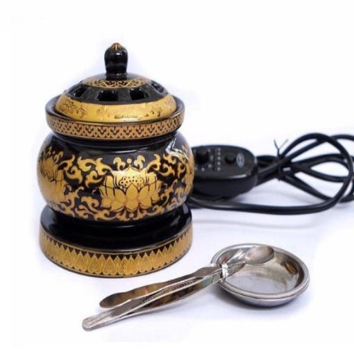 Electric Incense Burners|Agarwood BurnerI Essential Oil Burner | Electric Incense Heater for Incense Powder | All in One Incense Burner