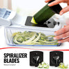 Fullstar 9-in-1 Deluxe Vegetable Chopper Kitchen Gifts | Onion Chopper & Dicer | Peeler, Spiralizer, Zoodle Maker, Lemon Squeezer, Egg Slicer & Seperator- Ultimate Kitchen Gadget