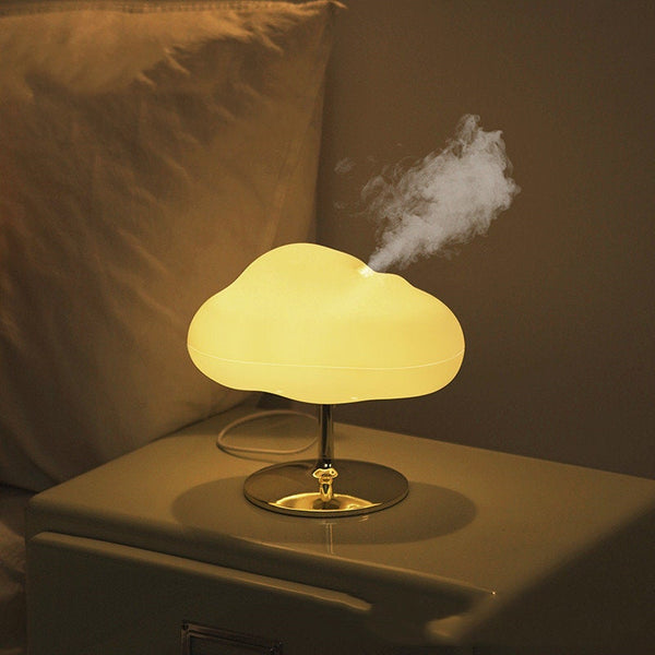 Cloud Night Light Humidifier • Cloud Aroma Oil Diffuser • Accent Lighting • Nursery Lighting •  Book Light