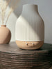 Essential Oil Diffuser | Ceramic and bamboo Ultrasonic Diffuser | Black, Bamboo, White Colors Available